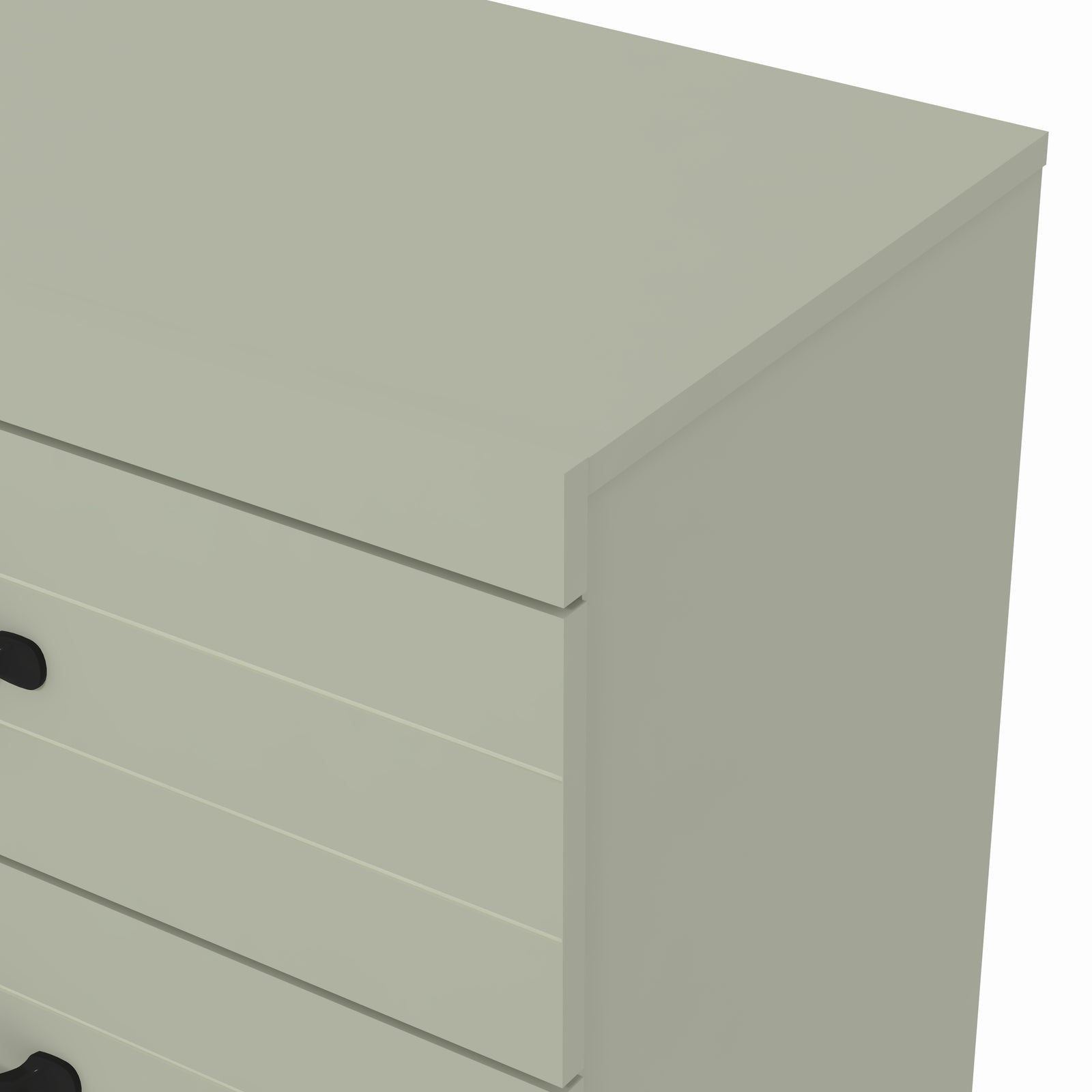 3+3 Drawer Chest - Storage Dresser For Bedroom | Green
