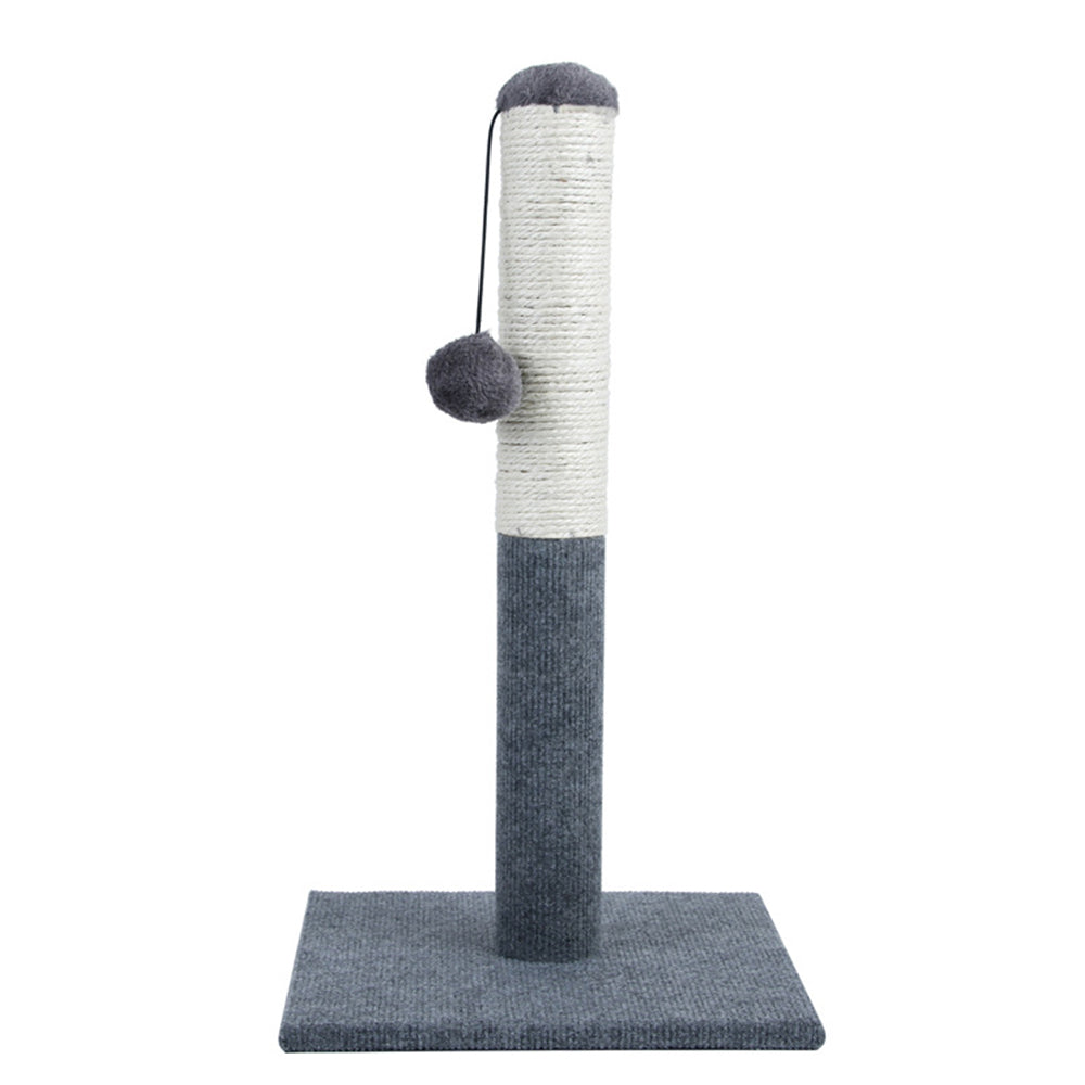 Cat Scratching Post With Hanging Ball For Indoor Cats