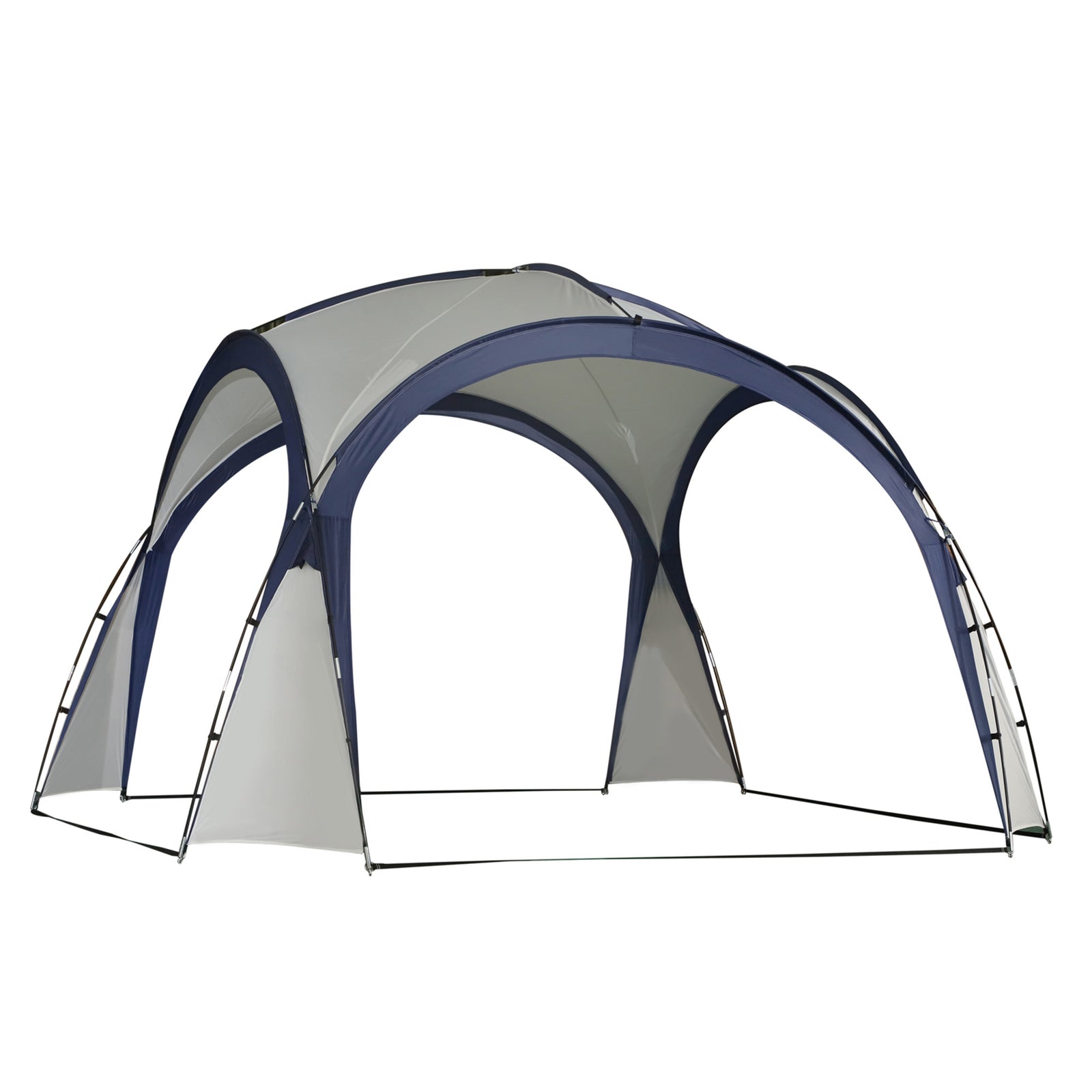 Outdoor Gazebo Event Dome Shelter Party Tent For Garden 3.5 x 3.5m | Multi Colour