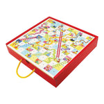 Bigjigs Toys Wooden Games Compendium, Collection Of 4 Classic Games