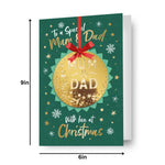 Danilo Promotions Danilo Promotions Mum & Dad Parents Christmas Card Official Product