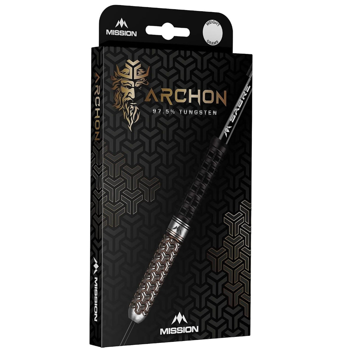 Archon Darts - Steel Tip - 97.5% | 22g | Black