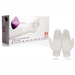 Latex Gloves Extra Small Xs Disposable Medical Grade Food Safe 100 Pack