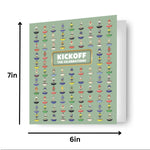 Subbuteo Birthday Card Official Product