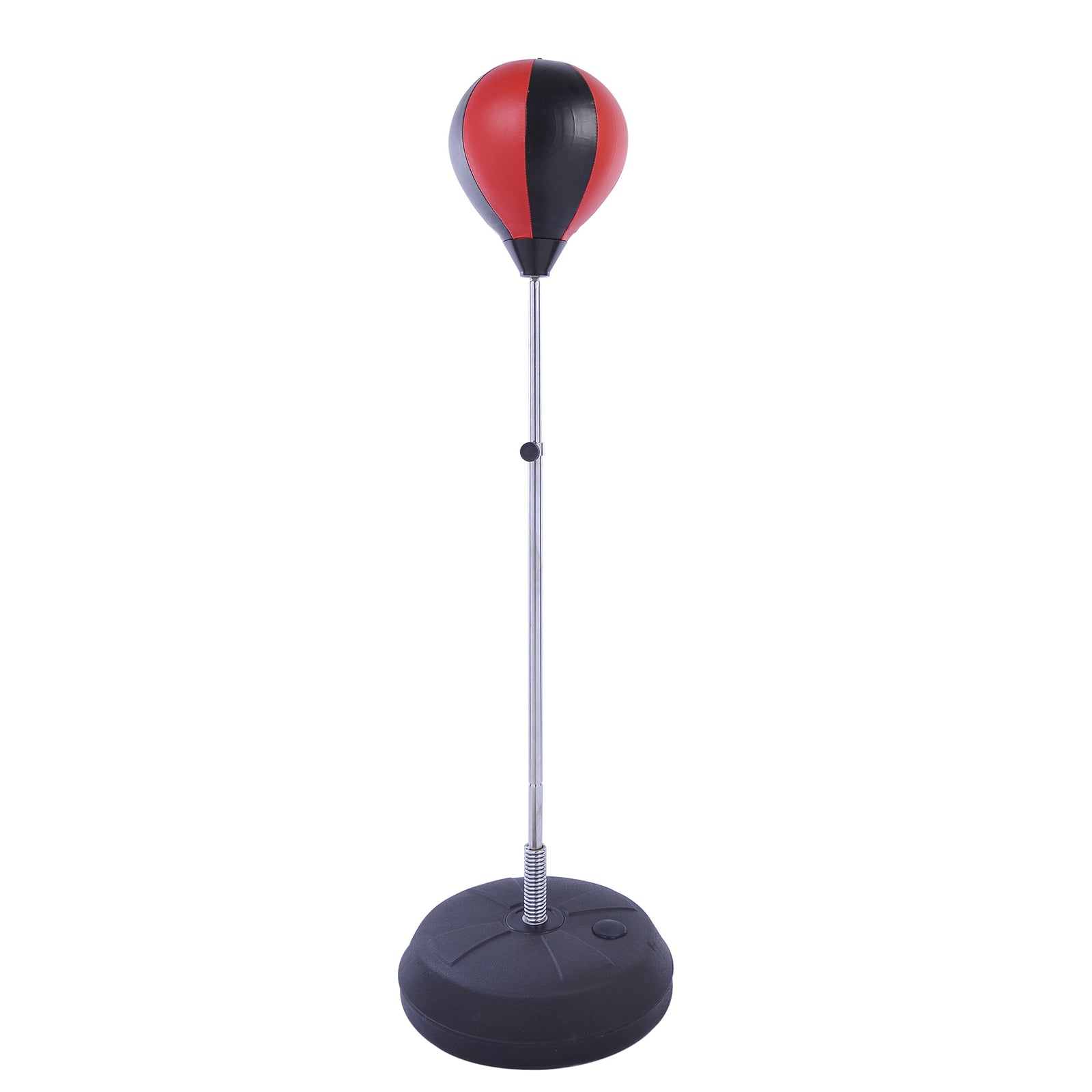 Kids Adjustable Boxing Punching Ball Set W/ Gloves | Red