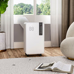 16l/day Smart Dehumidifier With Wi-fi Control, 2l Tank & Timer – Quiet, Efficient, And Portable With Led Display And Wheels
