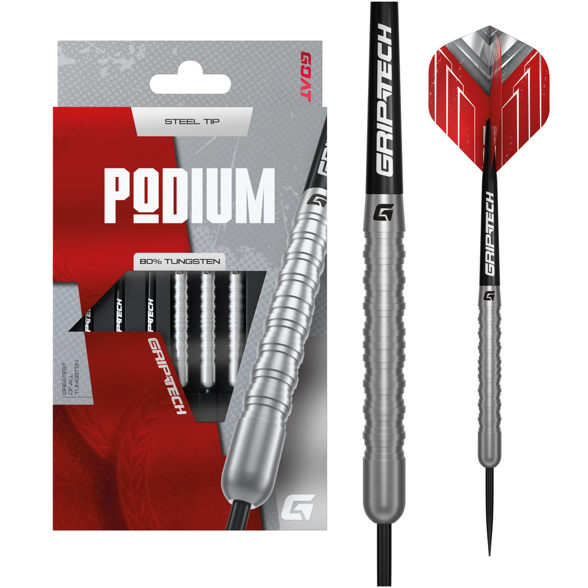 Podium Tungsten Soft Tip | 18g | Silver