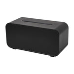 Ultrasonic Essential Oil Diffuser With Flame Effect, 7 Led Ambient Lights, Timer & Auto Shut-off | Black