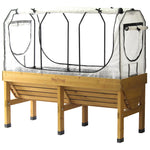 Medium Classic Greenhouse Frame & Multi-cover Set