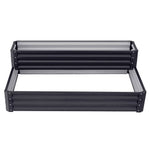 2 Tiers Raised Garden Bed For Planting Outdoor Plants Vegetables
