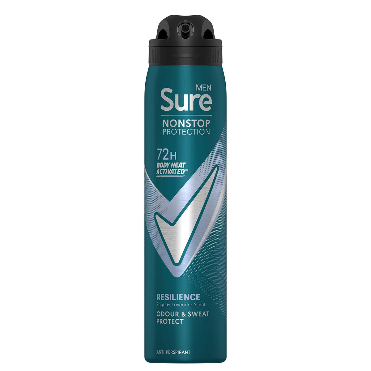 Men Resilience Deodorant Spray With 72h Nonstop Protection 250ml, 6 Pack | Set of 6