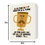 Dad Father's Day Card Official Product