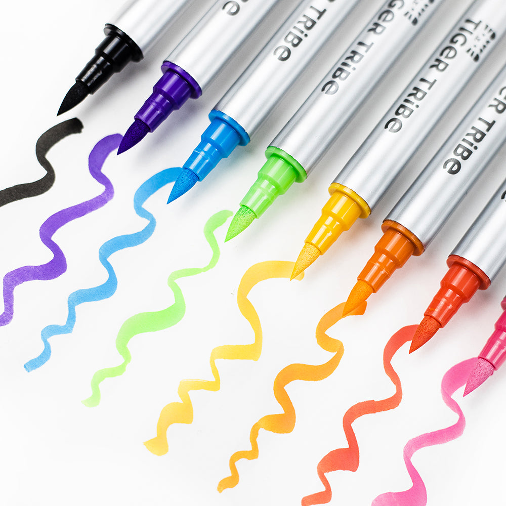 Dual-tip Paint Pen Set - 8 Pcs Double Ended Painting Pen