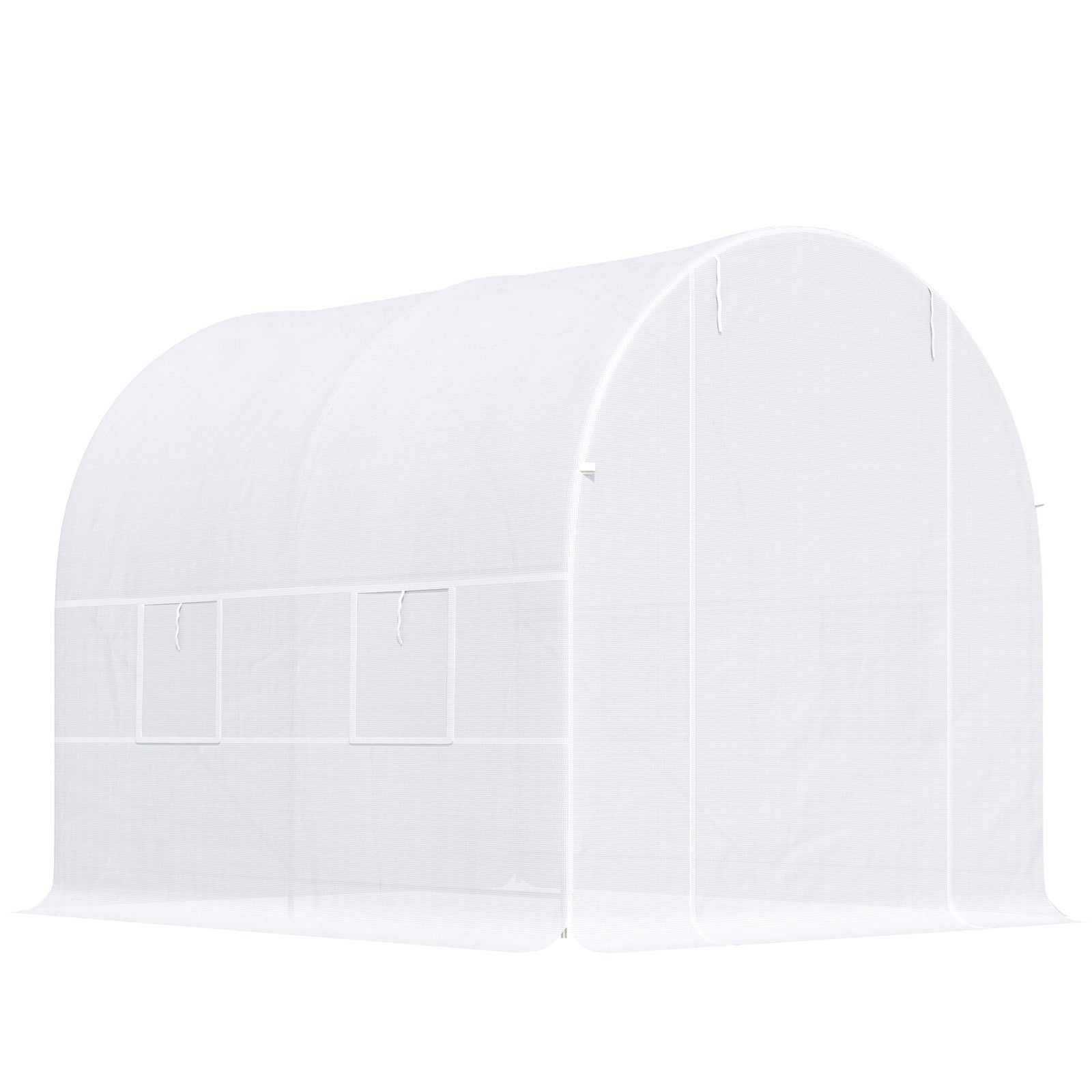Garden Greenhouse Polytunnel 2.5lx2w M