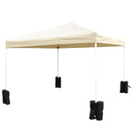 4pcs Gazebo Weight Sand Bags Leg Weights Marquee Tent Base