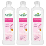 Kind To Skin Nourishing Bath Soak W/ Chamomile Oil Sensitive Skin, 1l 3pk | Set of 3
