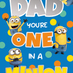 Despicable Me Dad Birthday Card Official Product