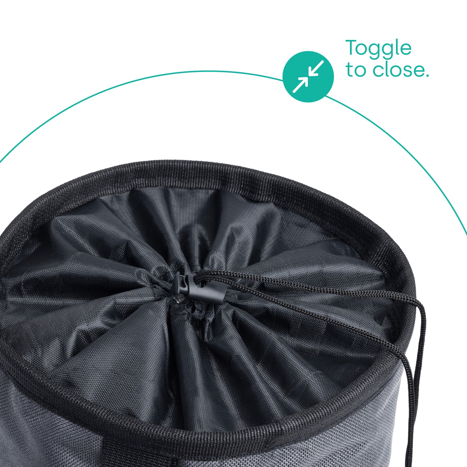 Clothes Peg Bag With Carabiner