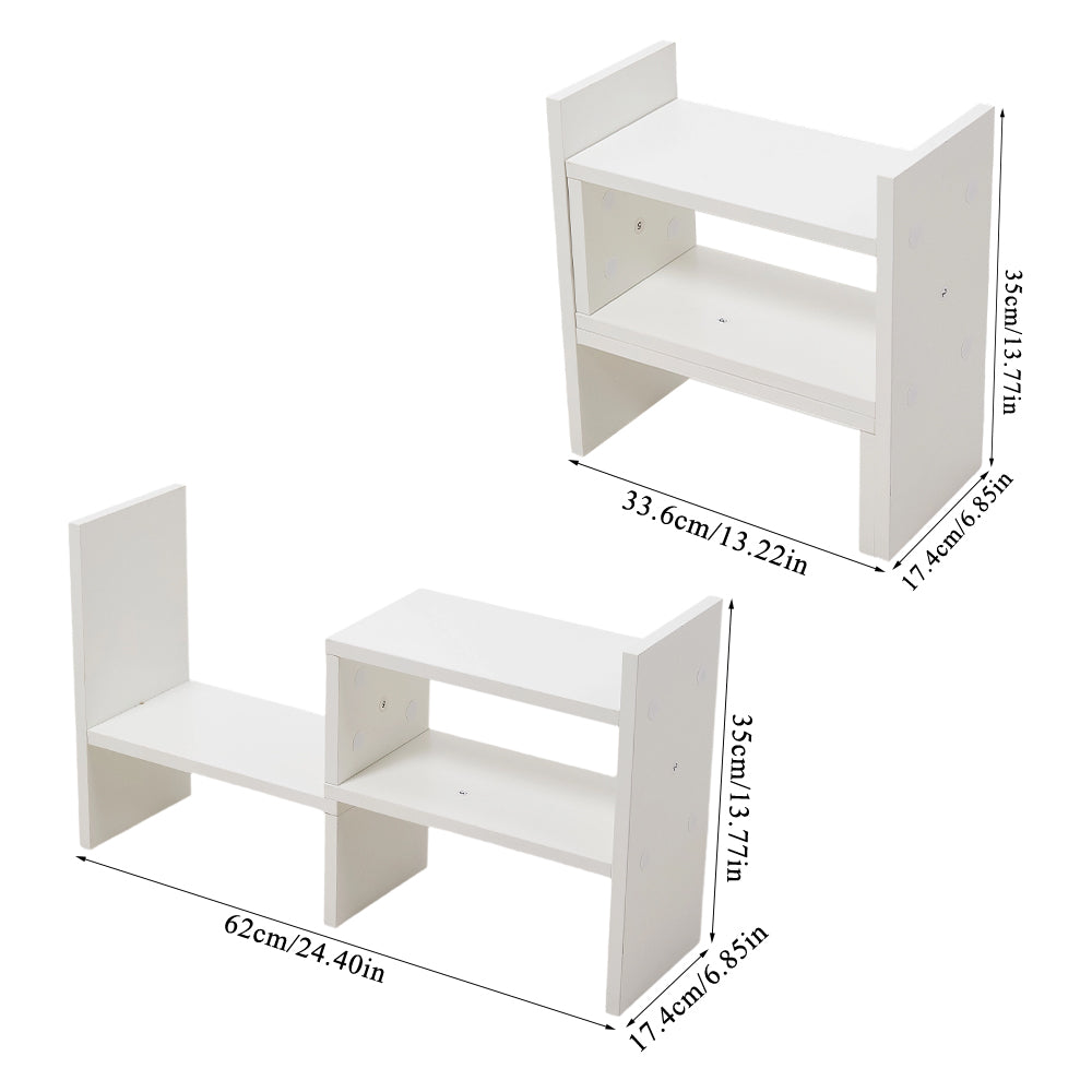 Adjustable Desktop Storage Shelf