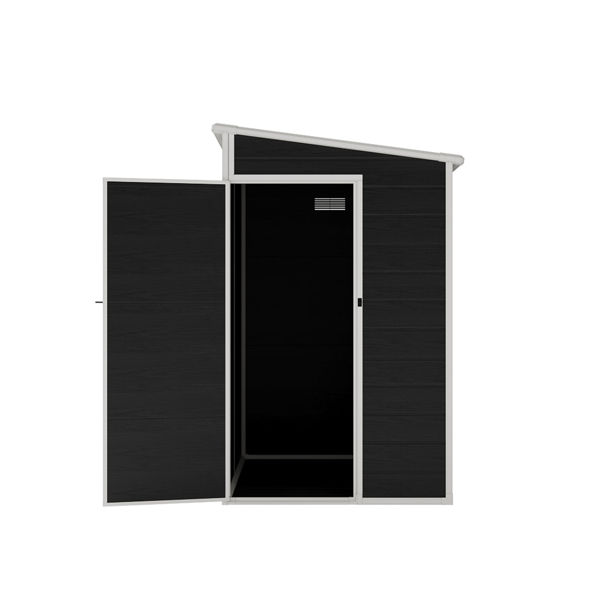 Breeins 8 X 4ft Garden Outdoor Tool Storage Shed With Pent Roof