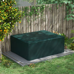 Large Patio Set Cover Outdoor Garden Furniture Cover | Dark Green