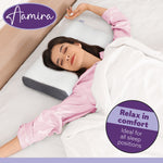 Premium Cervical Neck, Head, Back & Shoulder Support, Shredded Orthopaedic Memory Foam, Bamboo Washable Cover