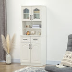 168cm Kitchen Cupboard Storage Cabinet   Shelves And Drawers
