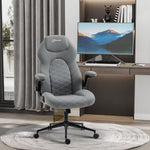 Adjustable Swivel Home Office Chair | Dove Gray