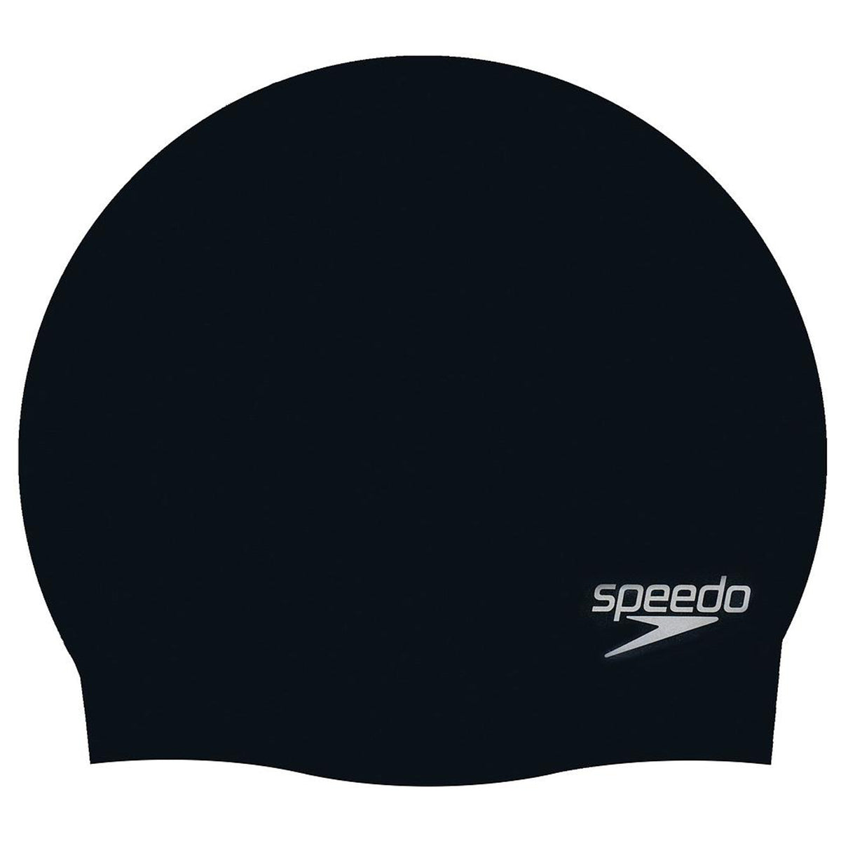 Unisex Adult 3d Silicone Swim Cap | One Size | Black
