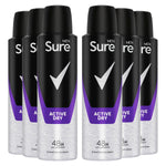 Multi Pack Alcohol Free Men Motion Sense Body Spray Deodorant, 150ml, 6pk | 6