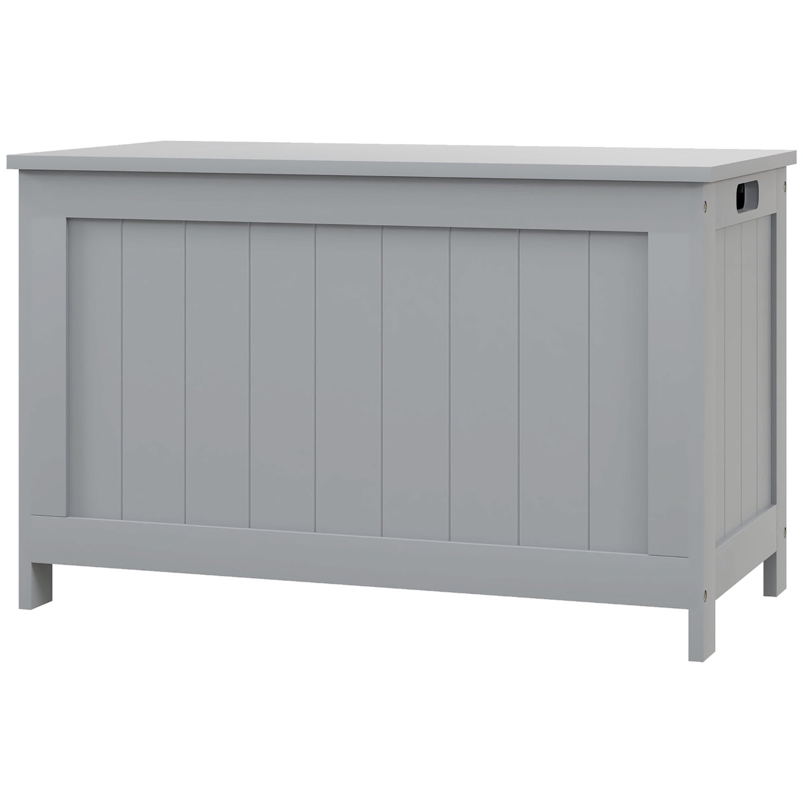 Storage Chest With 2 Safety Hinges, Storage Bench | One Size | Gray
