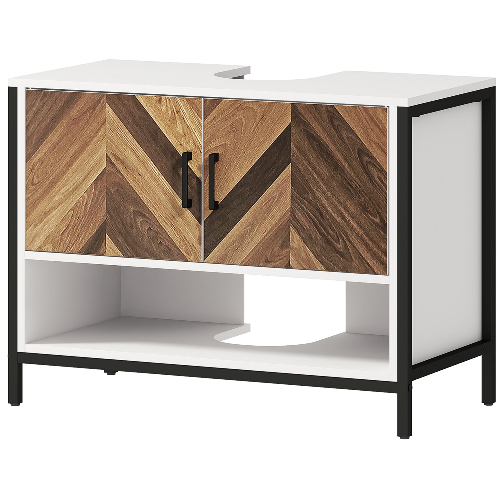 Bathroom Under Sink Cabinet For Basin With/without Pedestal