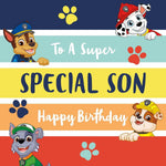 Birthday Card, To A Super Special Son Official Product