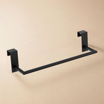 Towel Rail, 28cm Over Cabinet Door Black, Anti-corrosion Stick Collection
