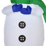 4ft Inflatable Christmas Snowman Decoration Led Lights For Lawn Garden