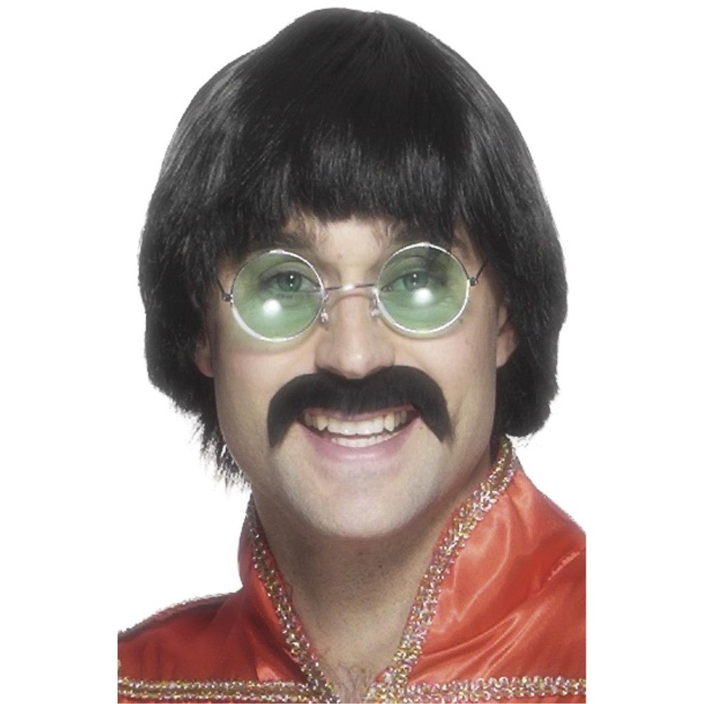 70s Mersey Wig & Tash