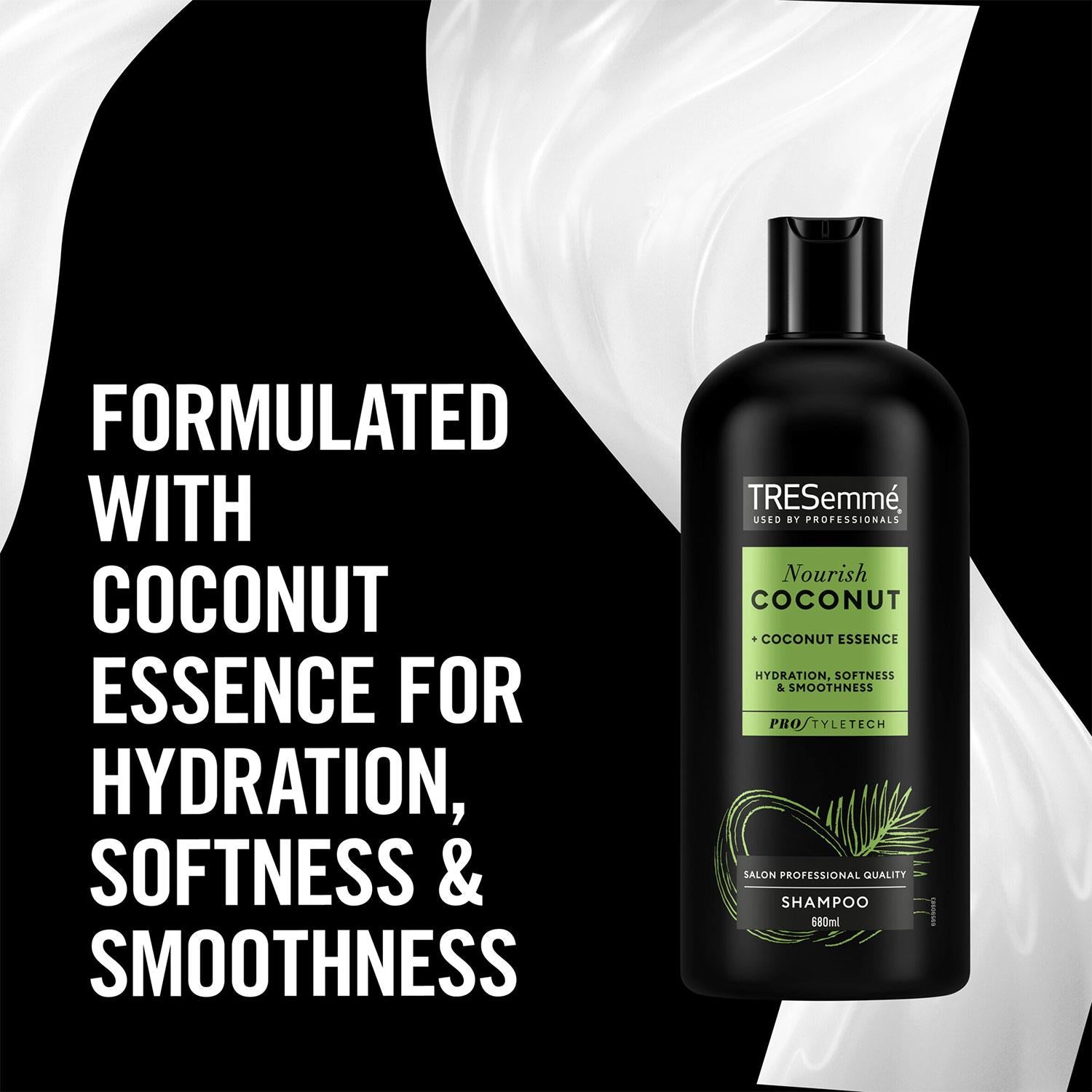 Shampoo Nourish Coconut For Hydration, Softness & Smoothness, 680ml