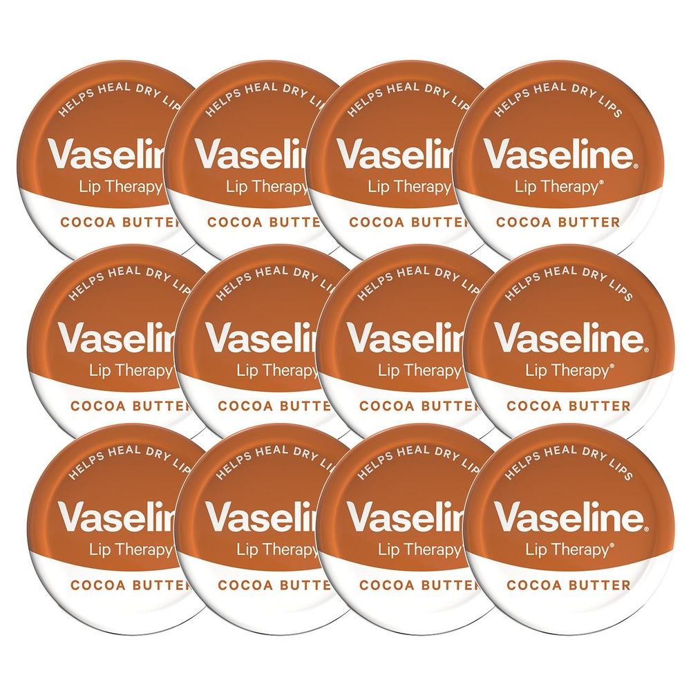 Lip Therapy Cocoa Butter 20gm Petroleum Jelly Dry Lip Treatment | Set-of-12