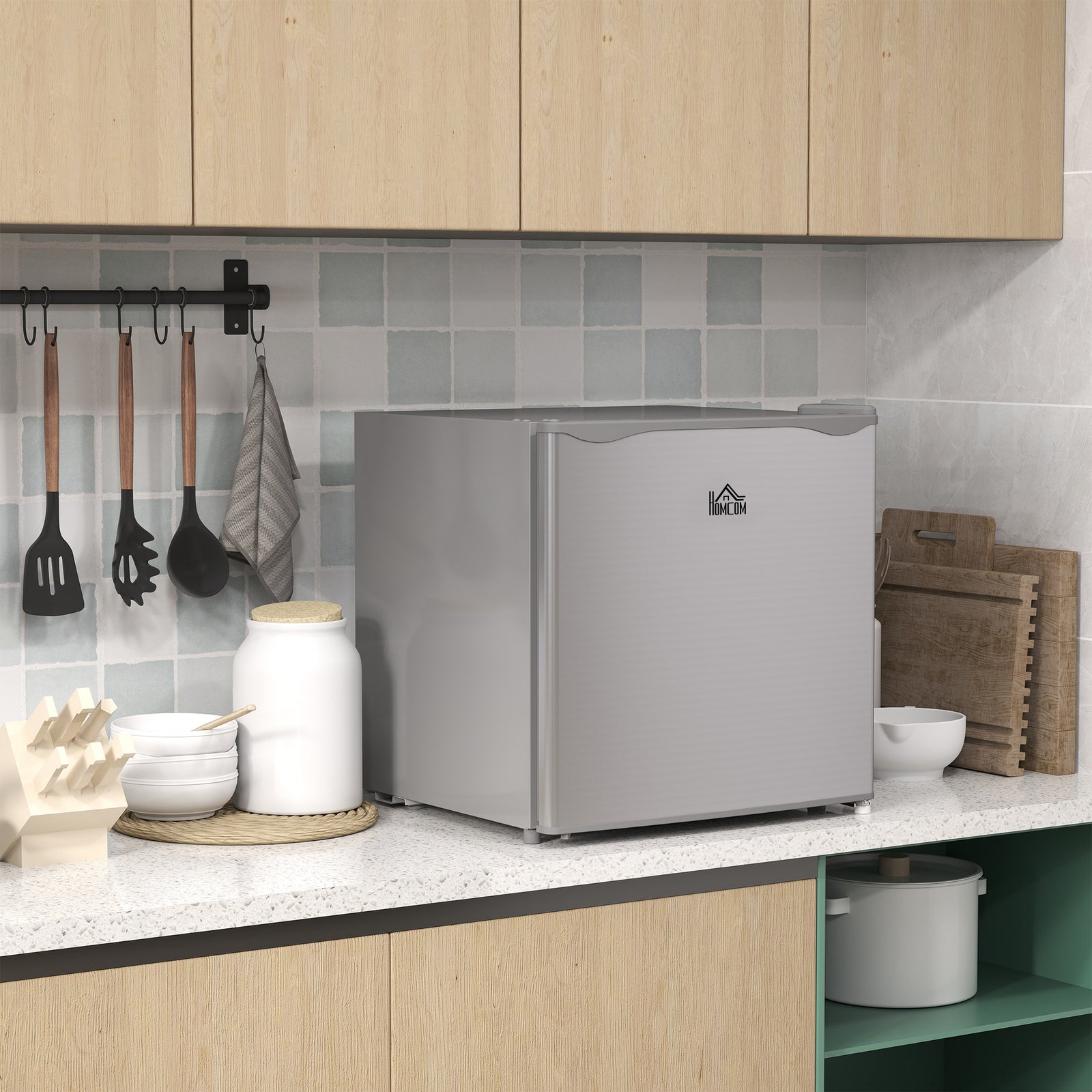 35l Tabletop Freezer With Adjustable Temperature Wire Shelf | One Size