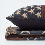 HOMESCAPES Cotton Usa Flag Throw