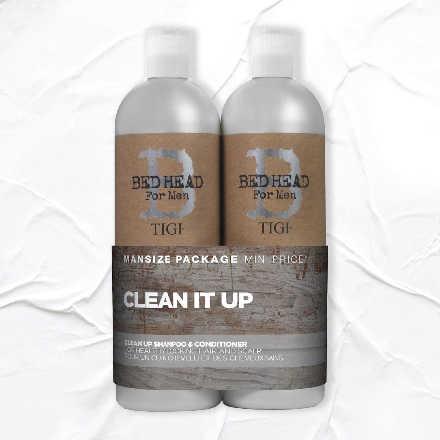 For Men Shampoo & Conditioner Clean It Up Duo 750ml [buy 2 - Duo Pack]