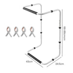 Blanket Lifter For Feet Foot Tent Blanket Support Holder Bar Adjustable | Black & White