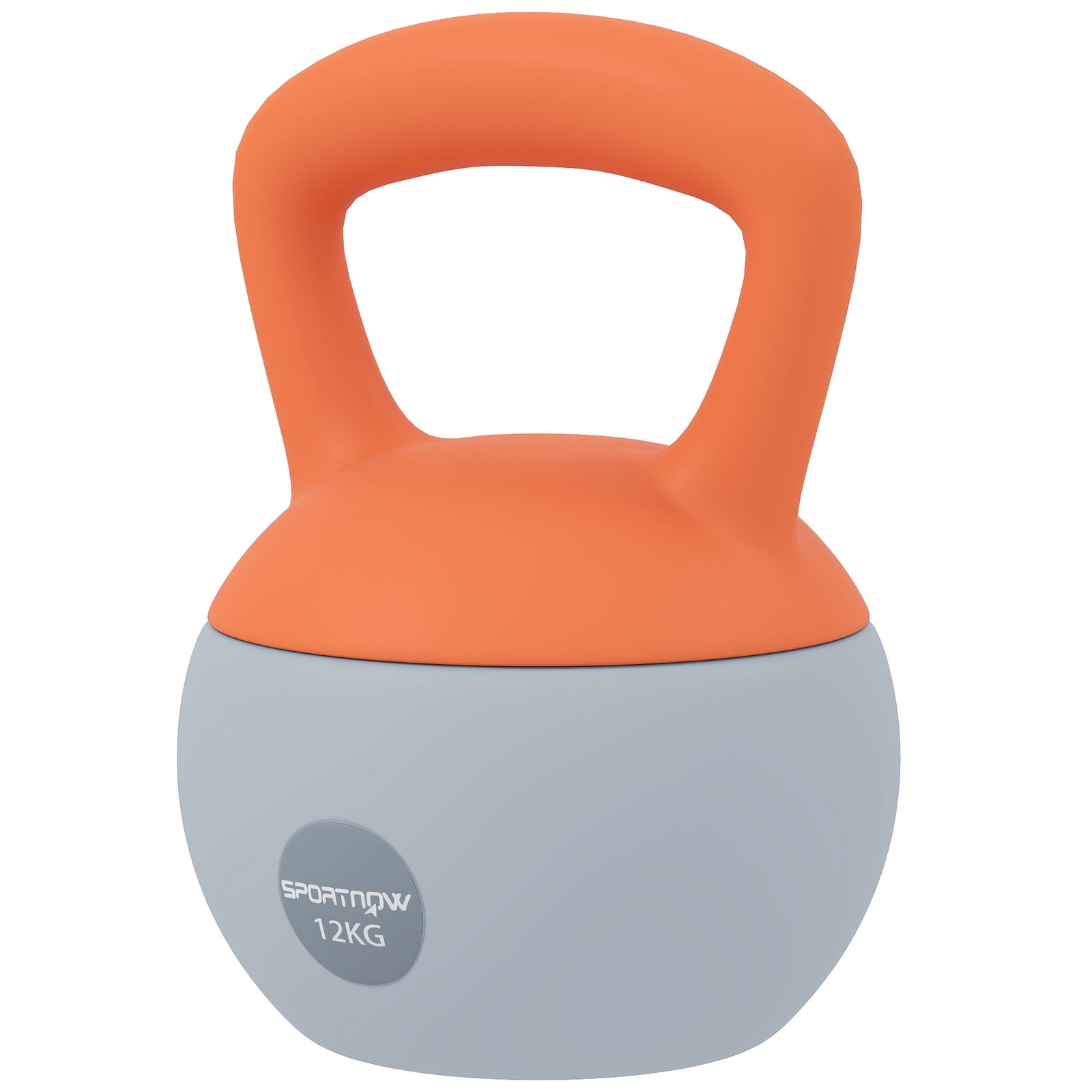 Kettlebell W/ Soft Body, Non-slip Handle | 12kg | Orange