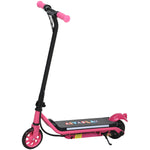 Electric Scooter For 6-14 With Dual Brakes & Colourful Light | Pink