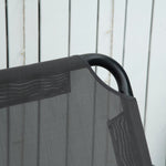 2 Seater Garden Outdoor Swing Chair Hammock W/ Steel Frame