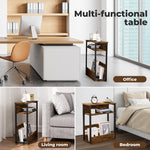Levede Coffee Table With Storage Shelf Bedside Cabient Sofa Side End Tables
