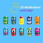 Hillington Bean Bag Toss Carnival Game With 10 Cans And 3 Beanbags Set