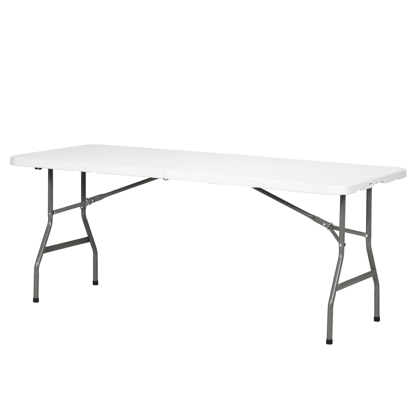 Folding Garden Table, Patio Table W/ Metal