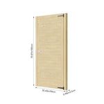 90cm W X 180cm H Wooden Garden Gate With Door Latch