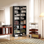 260/640 Cd 120/360 Dvd Storage Tower W/ 9/18 Compartments | Large | Black